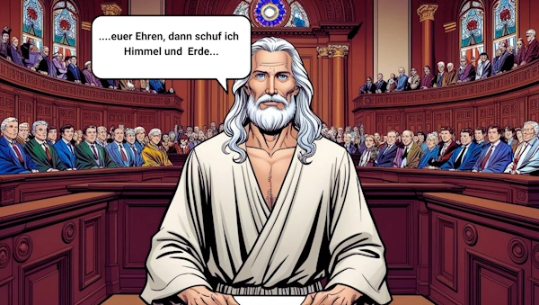 Wer alles vor einem Gericht steht.