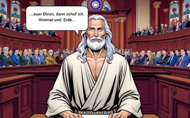 Wer alles vor einem Gericht steht.